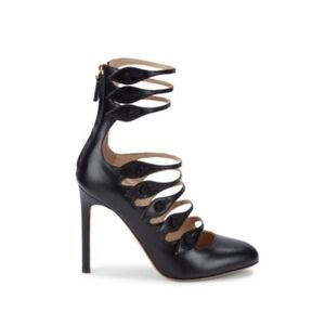 Elegant Black Strappy Heels